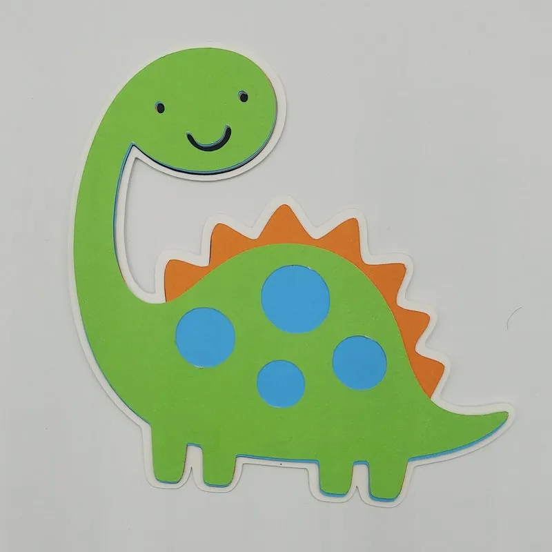 Dinosaur Embellishment for Scrapbooking, Card Making, Paper Crafting, Junk Journal Ephemera