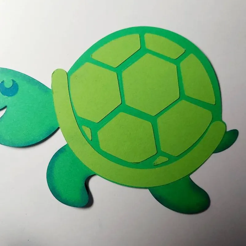Sea Turtle Scrapbook Embellishments