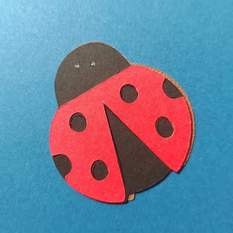 Lady Bug Scrapbooking Embellishments (6)