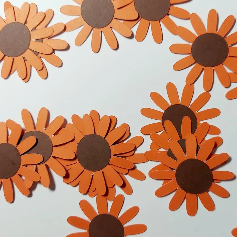Flower Confetti for Table Decorations or Embellishments for Scrapbooking (20)