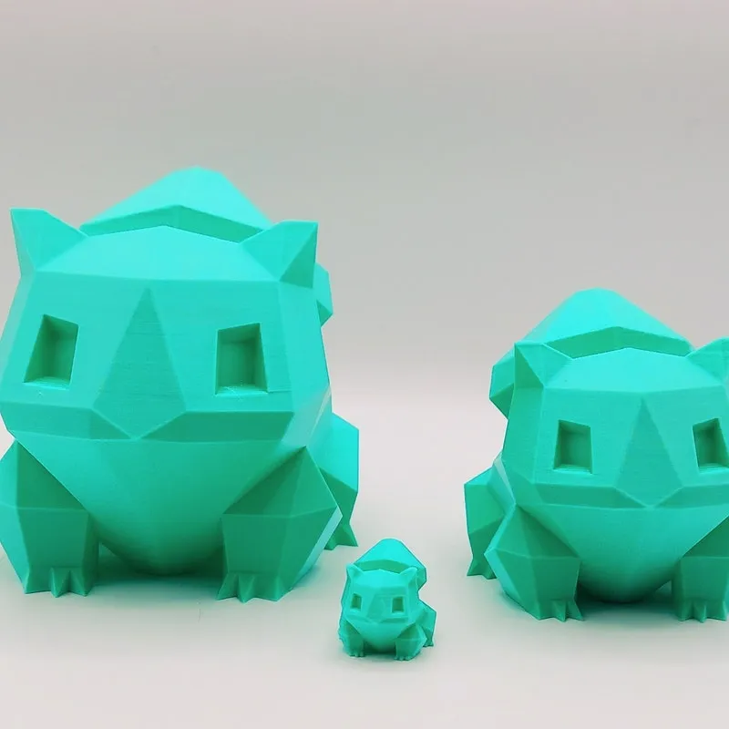 Bulbasaur Figurines: Capture the Charm of Pokémon in Three Sizes - Perfect for Collectors and Fans -3D printed Bulbasaur