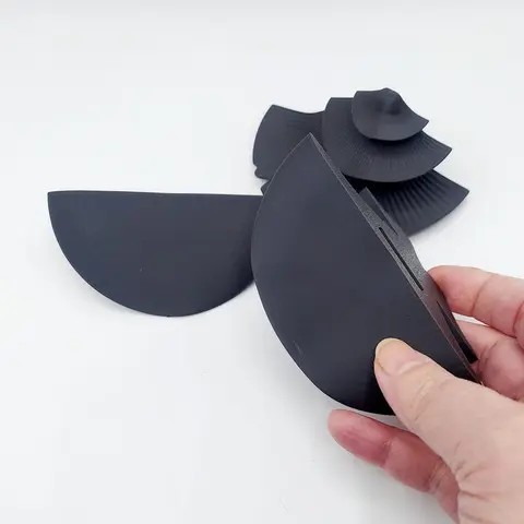 3D Printed Mushroom Shelf Set: Whimsical Cottage Wall Decor