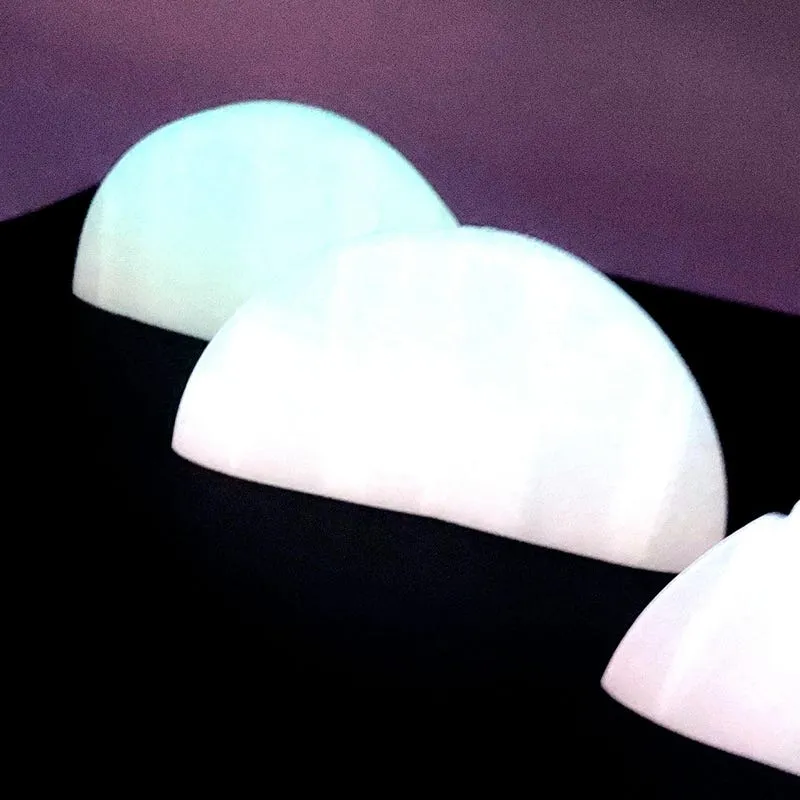 Glow in the Dark Mushroom Shelf Set: 3D Printed Whimsical Decor